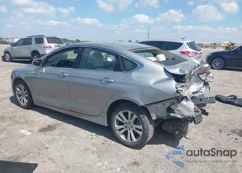 2015 Chrysler 200 Limited from USA, damaged, VIN 1C3CCCAB6FN646455